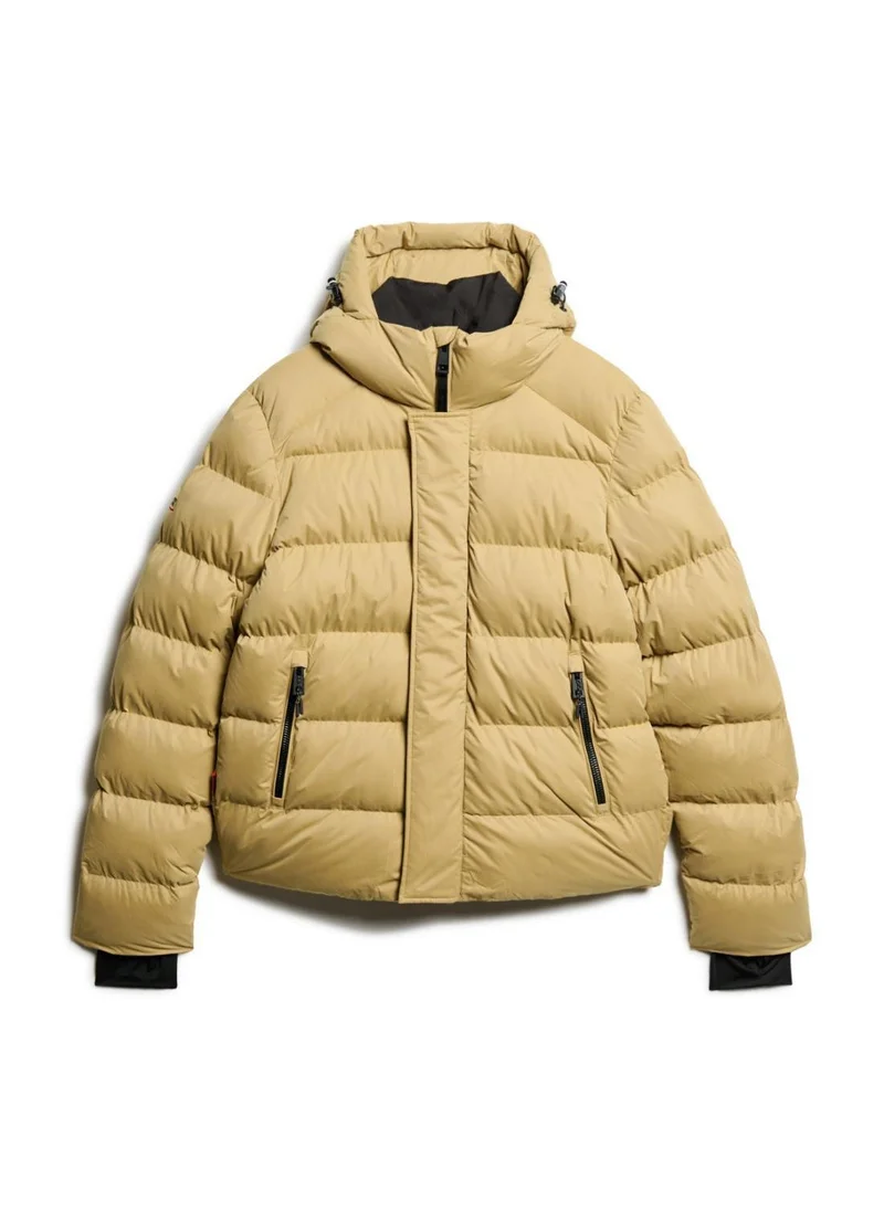 Superdry HOODED MICROFIBRE SPORT PUFFER
