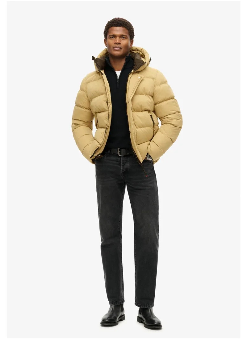 سوبر دراي HOODED MICROFIBRE SPORT PUFFER