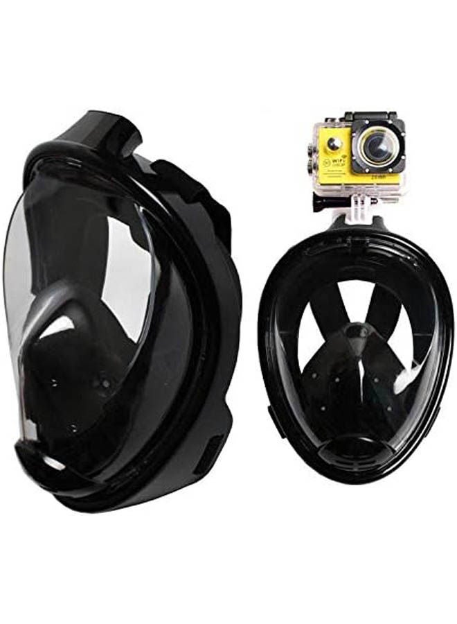 مجموعة قناع الغطس لكامل الوجه جاف وقابل للفصل ومقاوم للضباب L - Image 2