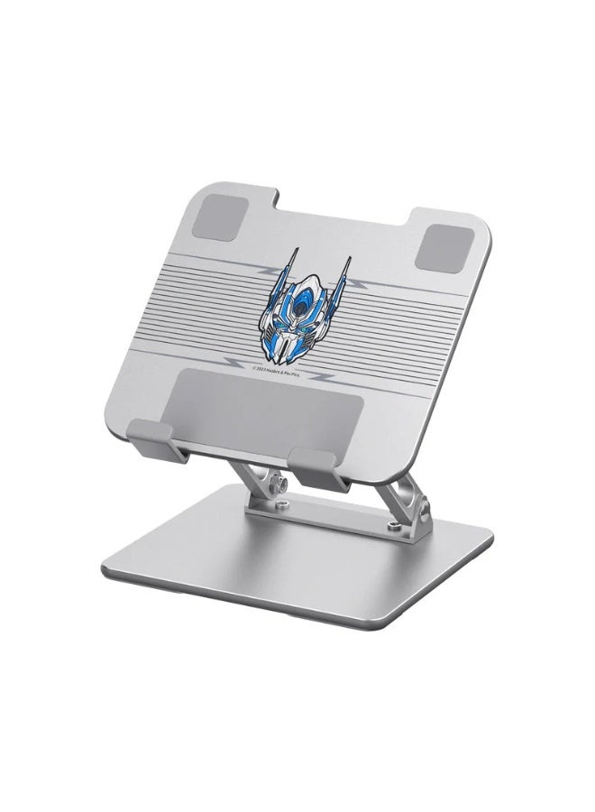 ايرس حامل معدني للهواتف والأجهزة اللوحية لأجهزة iPad - حامل مكتبي قابل للتعديل والطي لأجهزة iPhone 16 Pro Max وiPad Pro/Air/Mini وGalaxy Tab والمزيد - Image 1