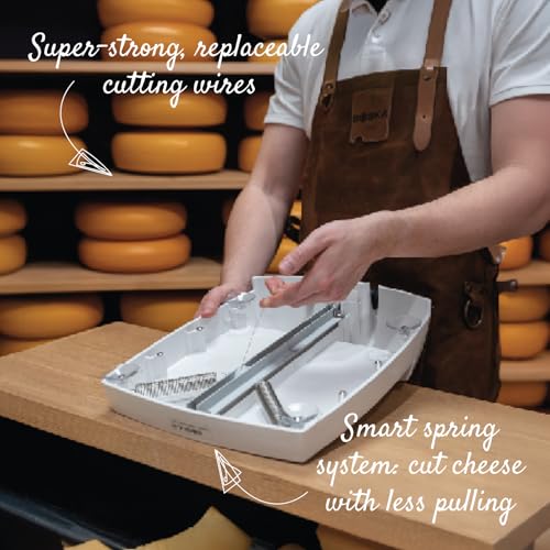 BOSKA Cheese Commander Pro+ - Wire slicer - Cheese Slicer - Professional cutter - Slicer For cheese like Cheddar and Gouda - For Block Heavy Duty Wires - NSF Certified - Image 5