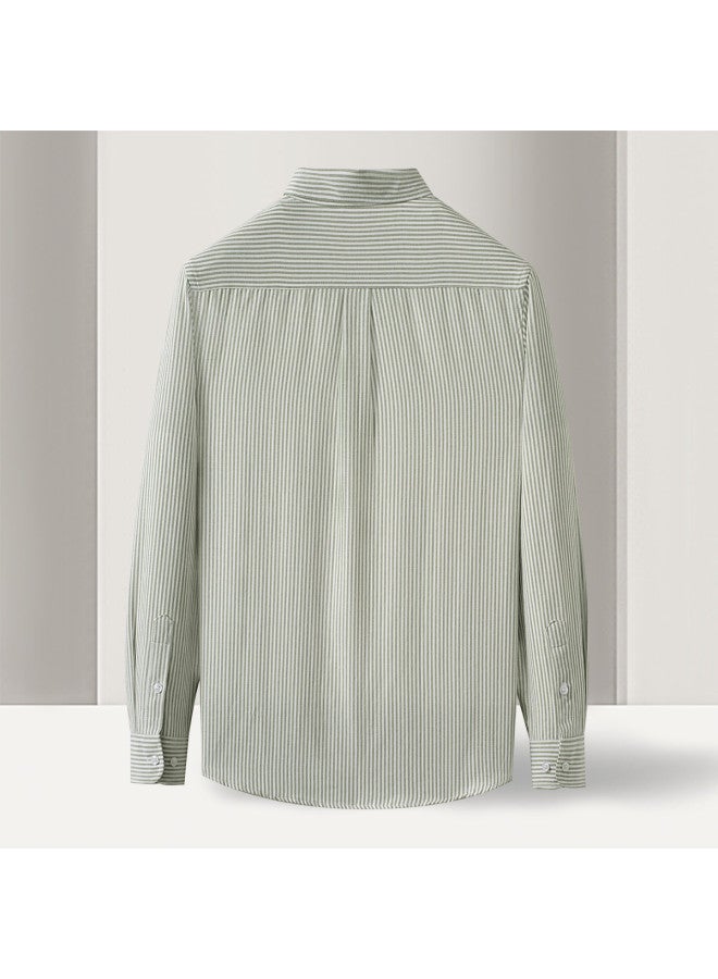 Fomoce men's Long Sleeve Summer Shirt - Breathable Casual Wear - Image 5