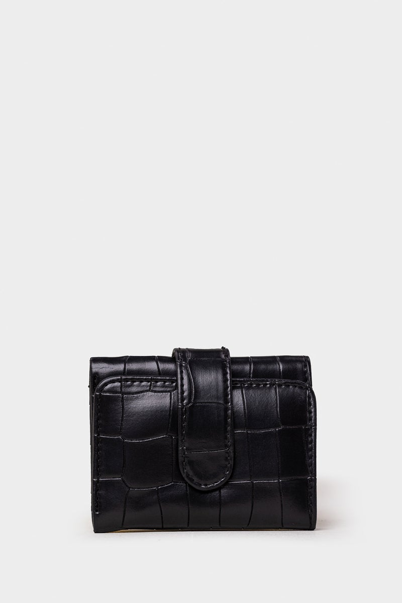 DeFacto Black Woman Woman Faux Leather Wallets Casual - Image 1