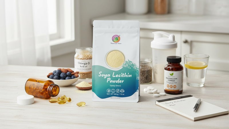 SAIPRO Nature Our Future SOYA Lecithin Powder, 200 g, for emulsions| Great emulsifier & stabilizer Useful in Margarine Non GMO Certified, No preservatives, No Added Color - Image 4