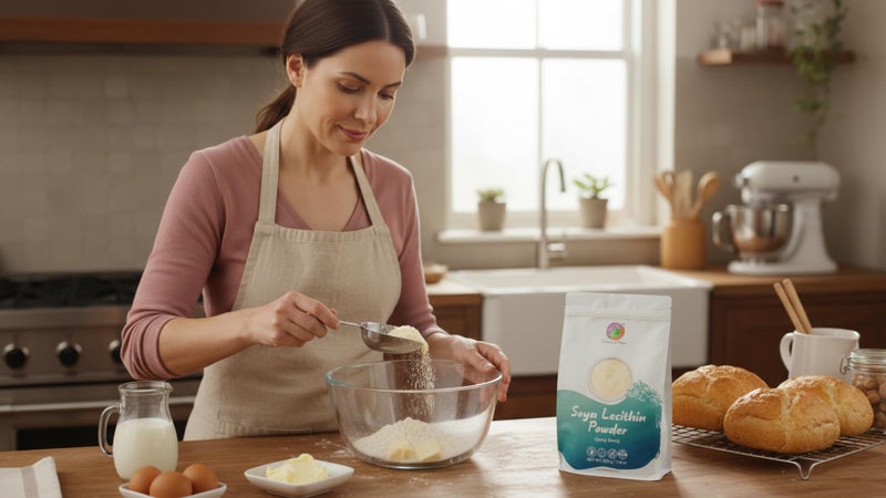 SAIPRO Nature Our Future SOYA Lecithin Powder, 200 g, for emulsions| Great emulsifier & stabilizer Useful in Margarine Non GMO Certified, No preservatives, No Added Color - Image 5