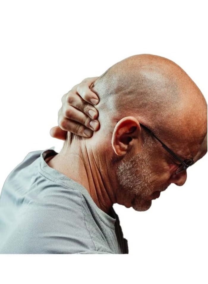 طوق ناعم، طوق صلب، دعم للرقبة قابل للتنفس، معدات حماية صحية للجر في العمود الفقري العنقي للبالغين، قابل للتعديل - Image 5