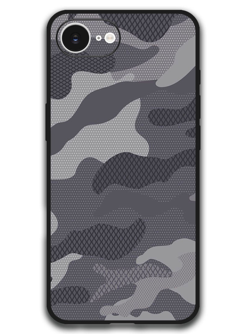 Theodor Case Compatible with Apple iPhone 17e / 16e 6.1 Inch Protection Shockproof Bumper Cover - Camouflage - Image 1