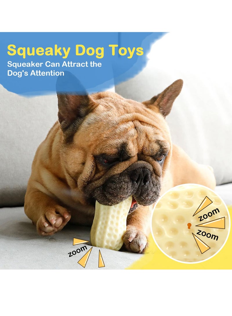 Excefore Dog Toys for Small Dogs Indestructible Squeak Puppy Chew Toys for Cleaning Teeth - Image 3