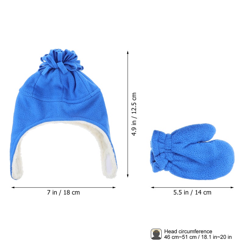 🧸 قبعات مولود ذكور مع غطاء للأذنين للشتاء دفء وثبات - Image 2