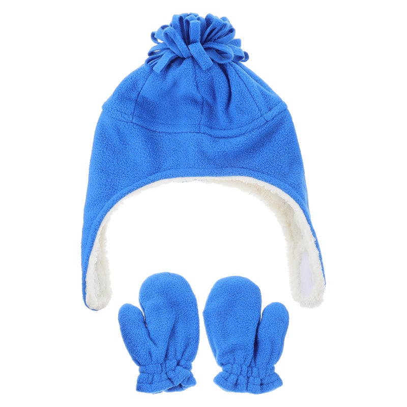 🧸 قبعات مولود ذكور مع غطاء للأذنين للشتاء دفء وثبات - Image 1