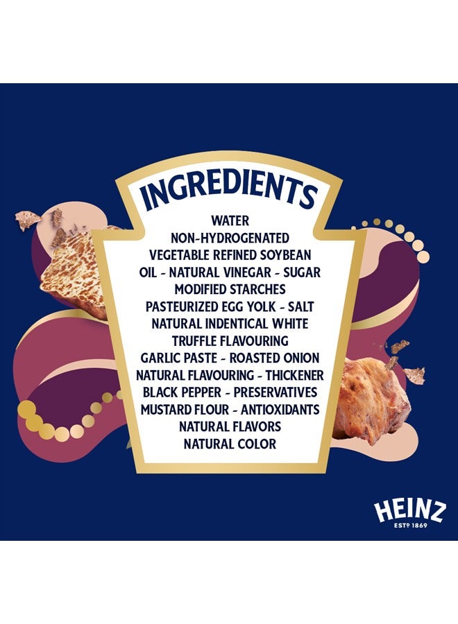 Heinz Truffle Mayonnaise Top Down Squeezy Bottle - Image 5