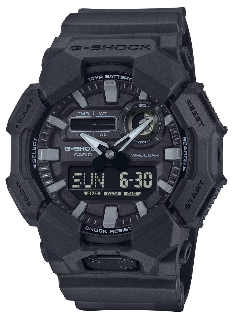 G-SHOCK Analog Digital Black Bio-Based Resin Band Men's Watch GA-010-1A1 - 51.9MM  - Image 1