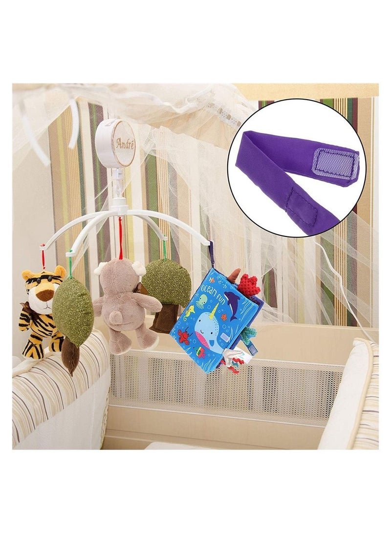 NIBEMINENT Baby Early Education Cloth Book, Soft Book with 3D Animal Tail Quiet for Toddlers Safe Non-toxic First 0-3 Years Old Toddler Gift - Image 5