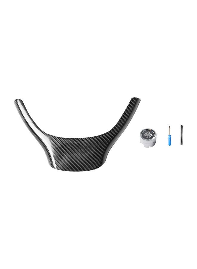 NIBEMINENT Replacement Steering Wheel Cover For BMW 5 Series F10 F18 (2010-2015)