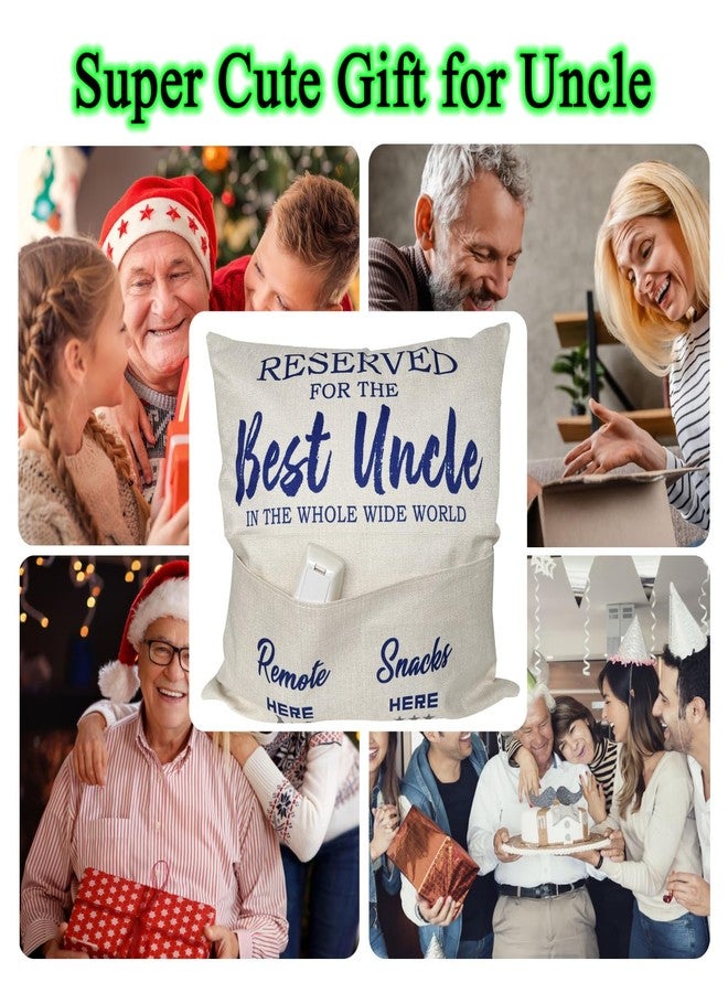 CYMROK أغطية وسائد رمي للابنة وابن الأخ - جيبان، 18x18 بوصة، مثالية لعيد الميلاد، عيد الميلاد، الذكرى السنوية، عيد الأب وعيد الشكر - Image 3