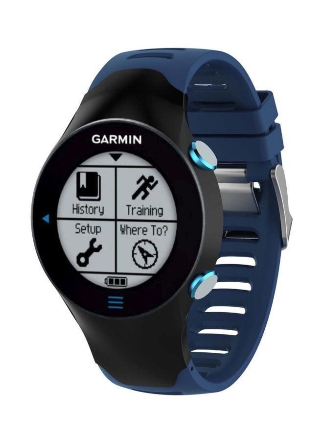 NIBEMINENT - Replacement Band For Garmin Forerunner 610 Dark Blue - Image 1