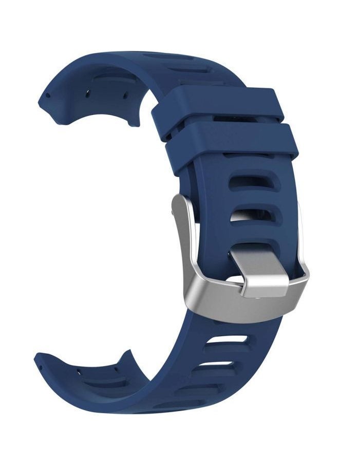 NIBEMINENT - Replacement Band For Garmin Forerunner 610 Dark Blue - Image 1