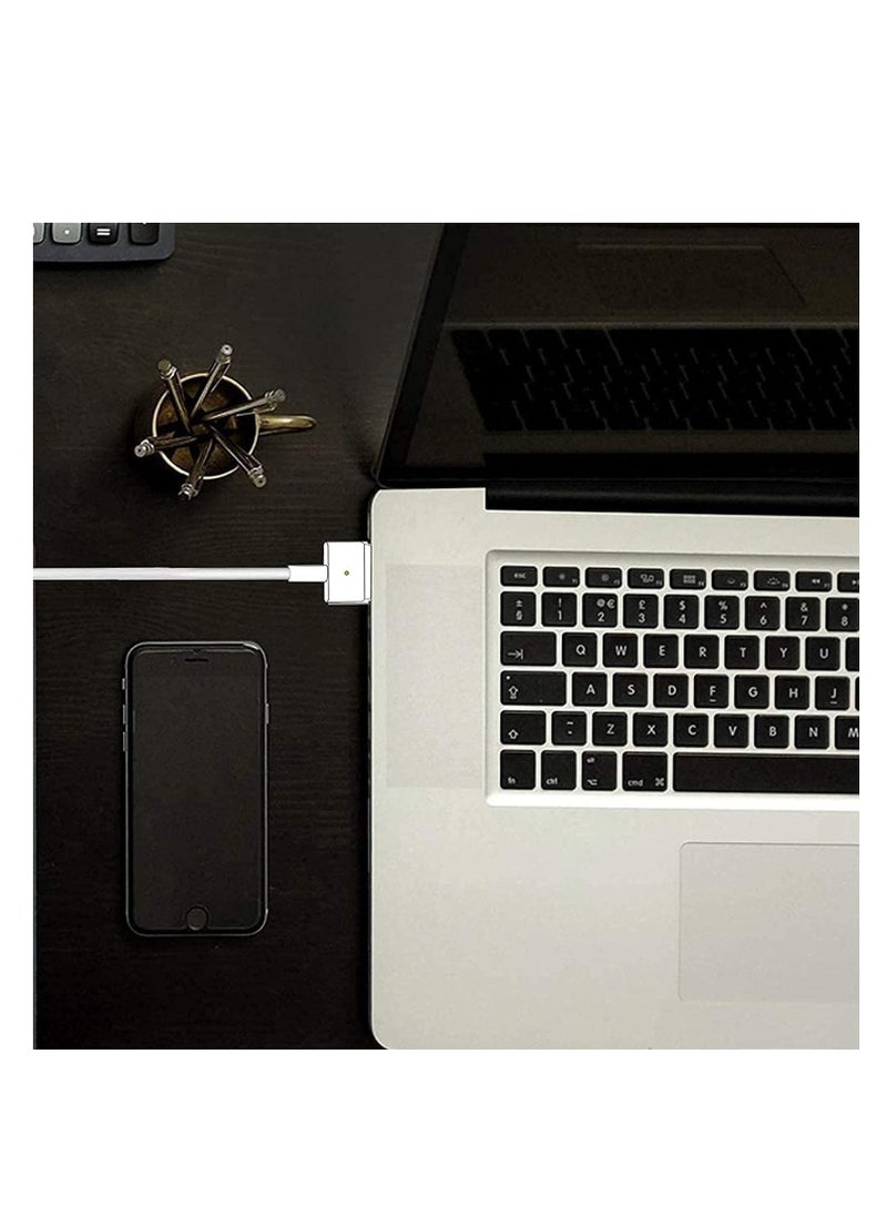 Ntech - NTECH 85W MagSafe2 Power Adapter For MacBook Pro With Retina display, White - Image 1