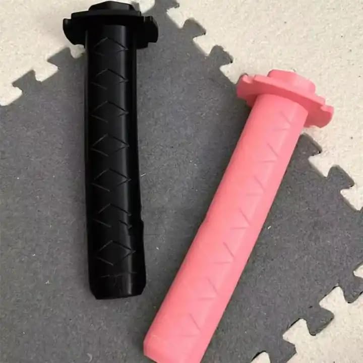 AGAS 3D Fidget Samurai Sword Toy Sensory 3D Printed Gravity Retractable Samurai Sword Model Katana Swords Plastic Toys (Pack of 2 Black) - Image 4