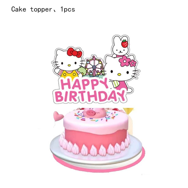 Losede 25PCS Cake Toppers Cupcake Toppers Cake Decorations Birthday Party Supplies Decorations (Style 1) - Image 2