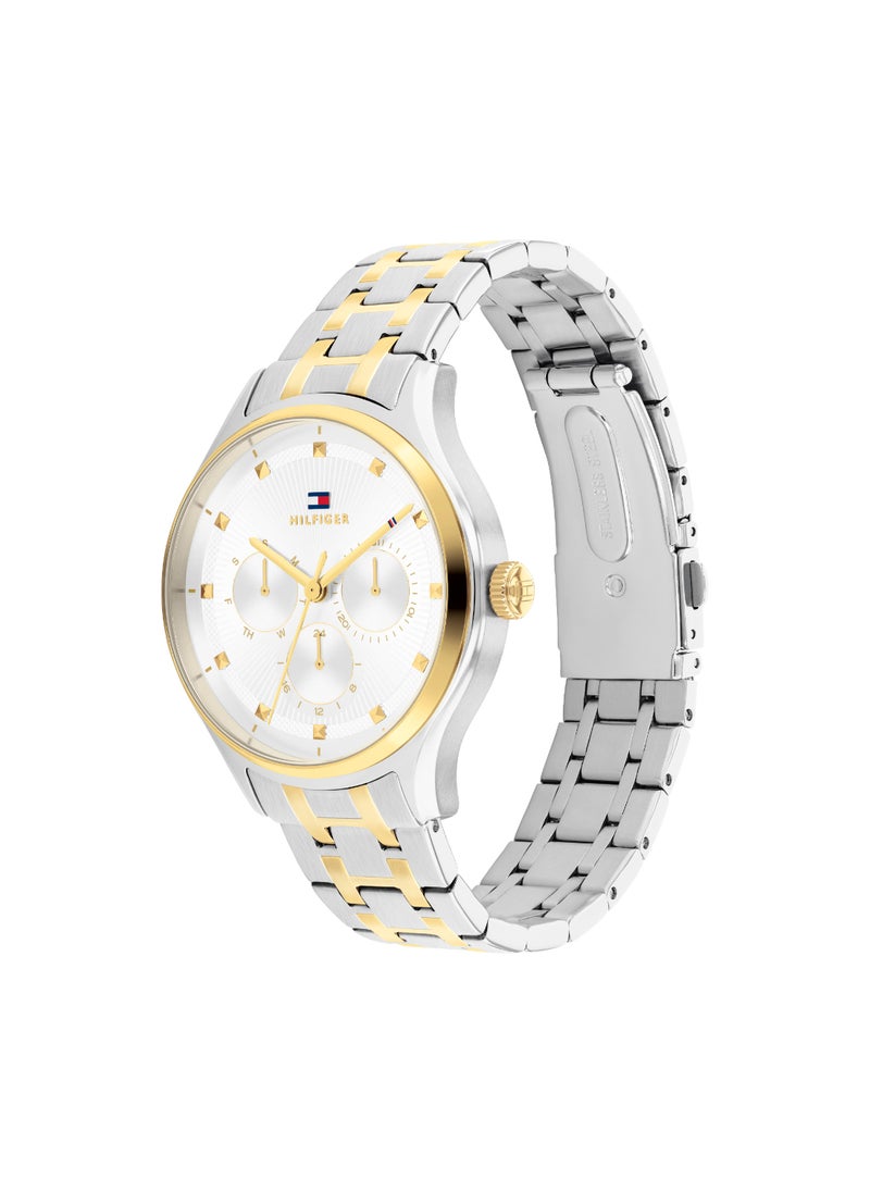 TOMMY HILFIGER ROUND ANALOG WOMEN'S SILVER WHITE CASE WATCH - 1782750 - pzsku/Z058FF11E05DBBA38A362Z/45/_/1738736841/1abfe52d-6bb8-401a-874e-fb1b9cdf1c5c