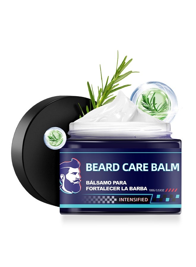 Beard Care Balm 100g, Strengthens, Conditions, and Moisturizes Beard, Pore Minimizing, Hydrating and Moisturizing - Image 1