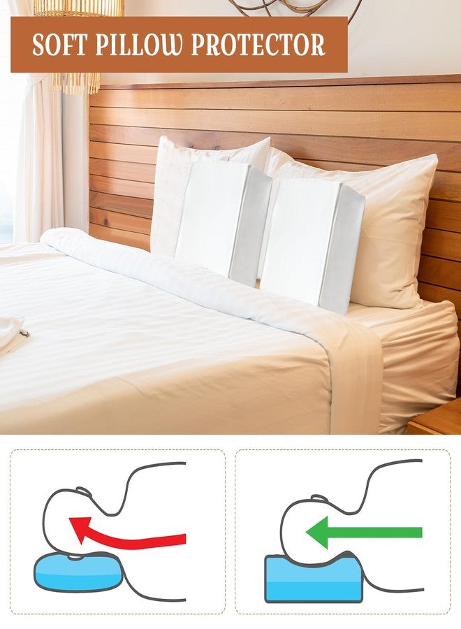 Breling 2 Pcs 12 x12 x5.5 Satin Pillowcase for Cube Shape Silky Pillow Cover with Hidden Zip Smooth Pillow Cases Bulk Cover with Zipper, Only Pillowcase - Image 5