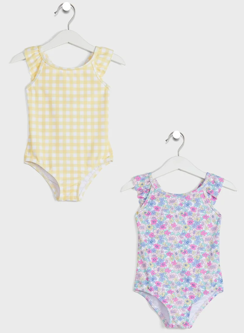 Marks & Spencer Kids 2 Pack Assorted Swimsuit