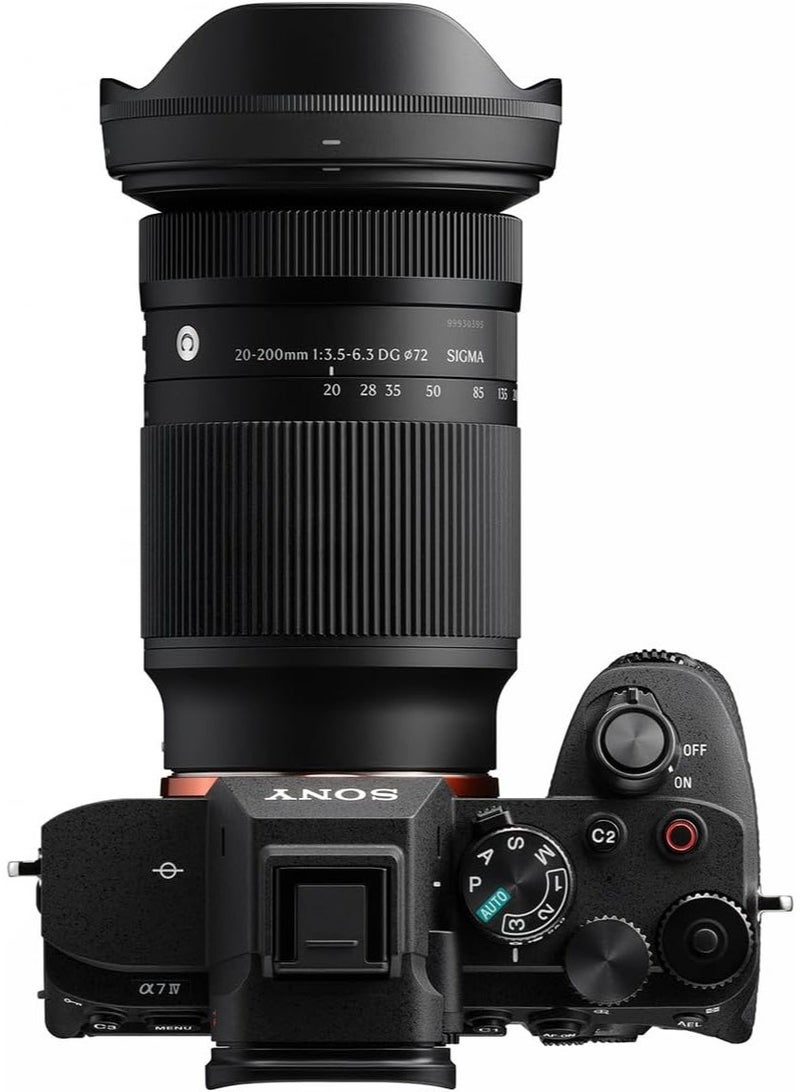 Sigma AF 20-200mm F3.5-6.3 DG Contemporary Sony FE mount black - Image 2