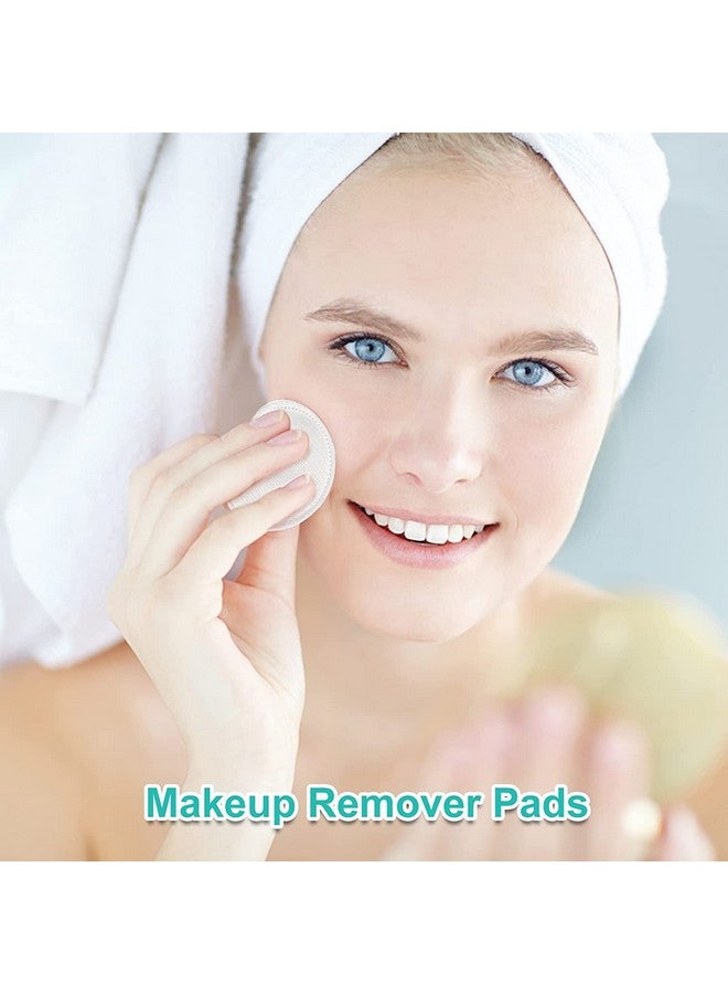 Calitate24 100 Pieces Cotton Pads for Face Soft Natural Round Cotton Pads, Facial Makeup Remover Pads, Face Cleansing Baby Care Pads Lotion, Cream Applying Pads (Packing May Vary) - Image 3