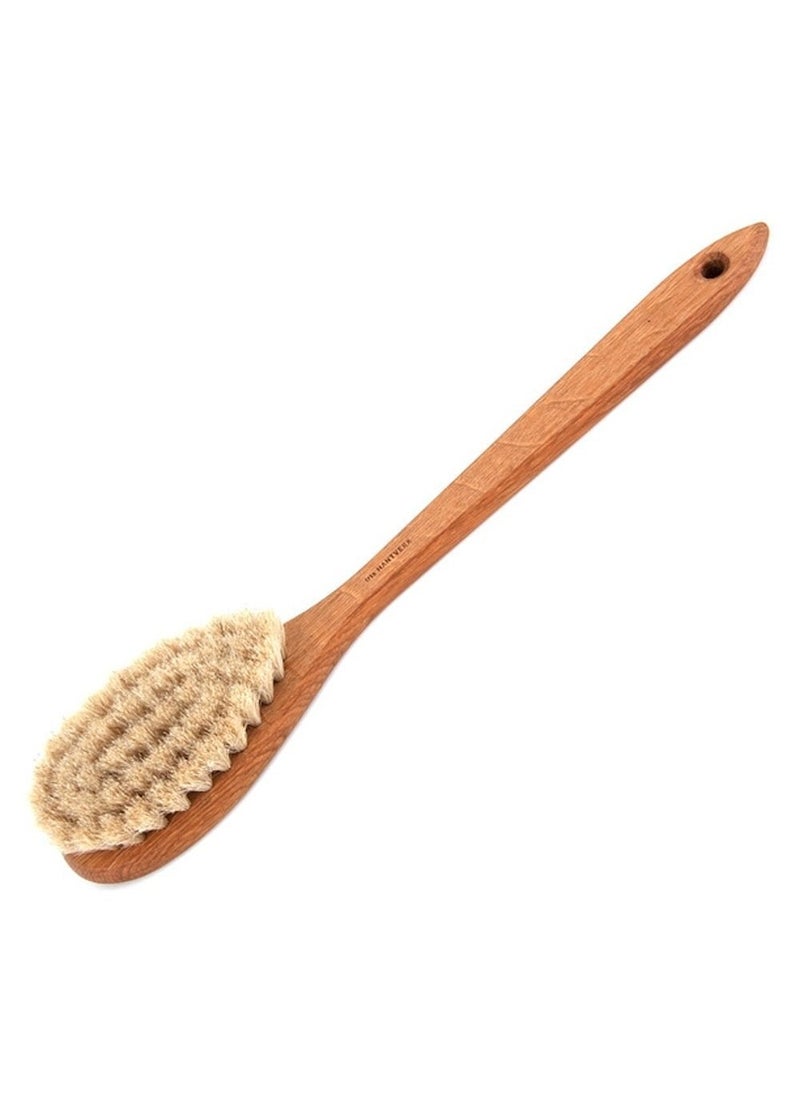 IRIS - IRIS Horsehair Oak Bath Brush  Gentle Cleansing  Bath  Body - Image 1