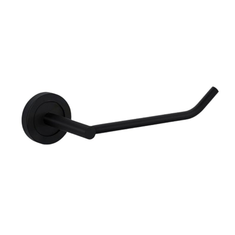 FOLX FBA17 Wall Mount Toilet Tissue/Napkin Paper Roll Holder for Bathroom, Kitchen Tissue Roll Stand, 304 Grade Stainless Steel, Home and Bathroom Accessories (2, Black) - Image 2