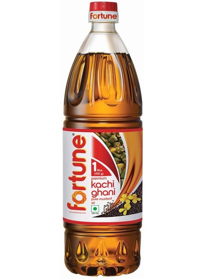 فورتون زيت الخردل كاتشي غني 1 لتر - Image 1