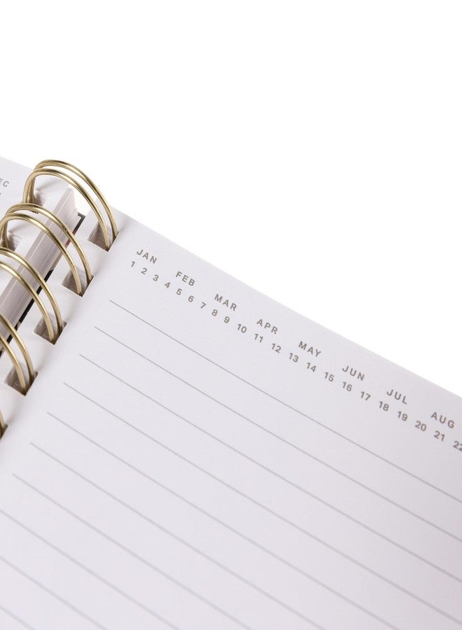 Graphique Hardbound Spiral Journal, 160 Ruled Pages Hard Cover Notebook, Diary, Lists, Record Month and Date, Premium Paper, Pink Strawberries, 6” x 8” - Image 2