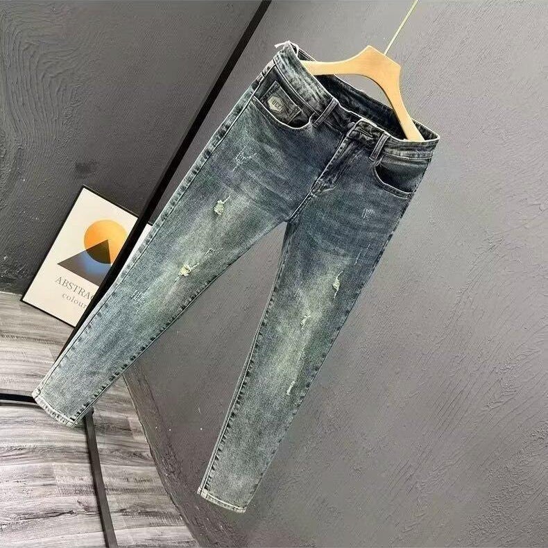 Unisex Classic Denim Jeans Loose Fit Daily Outdoor Wear - Image 4