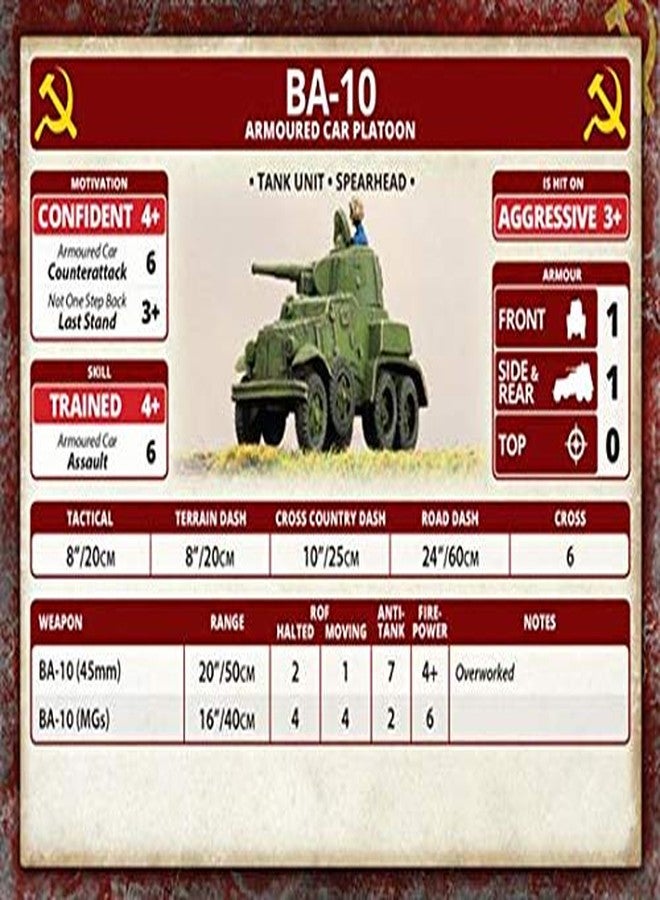 فلايمز أوف وور لهيب الحرب: منتصف الحرب: السوفيت: فصيلة سيارات مدرعة BA-10 (SBX46) - Image 5