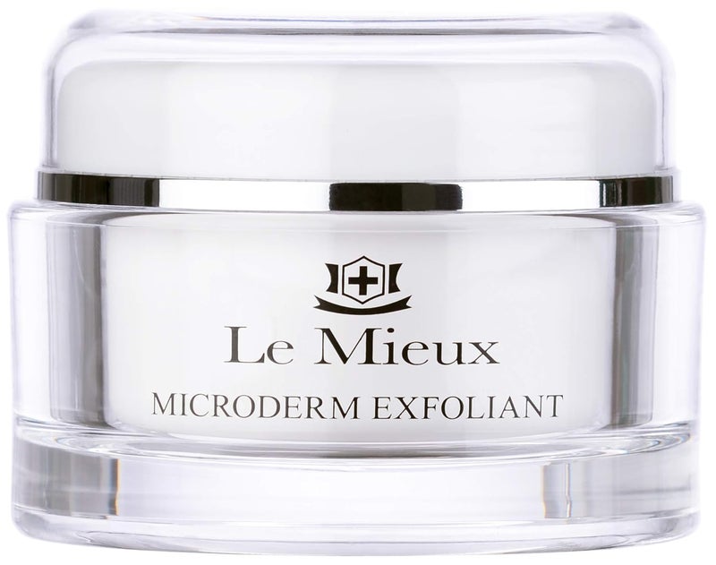 Le Mieux Microderm Exfoliant  Radiance Boosting Microdermabrasion Scrub for Face  Neck Exfoliating Facial Polish for Congested Pore  Uneven Skin Tone No Parabens or Sulfates 175 oz  52 ml