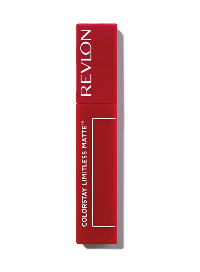 Revlon ColorStay Limitless Matte Liquid Lipstick Fire Off 011 - Image 5