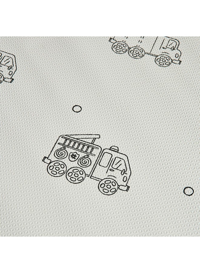 Home Box Mystify Toy Trucks Circular Mat 120 x 120 cm  - Image 3