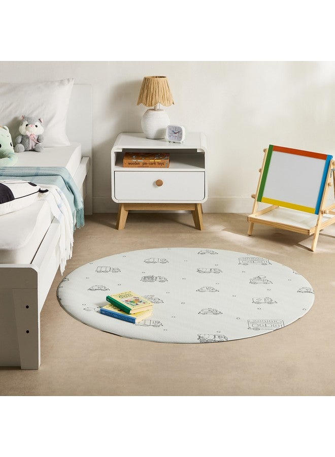 Home Box Mystify Toy Trucks Circular Mat 120 x 120 cm  - Image 5