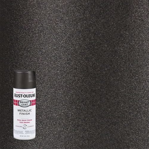 Rust-Oleum 7713830 Stops Rust Bright Coat Metallic Finish Spray Paint (Dark Bronze, 312 grams) - Image 2