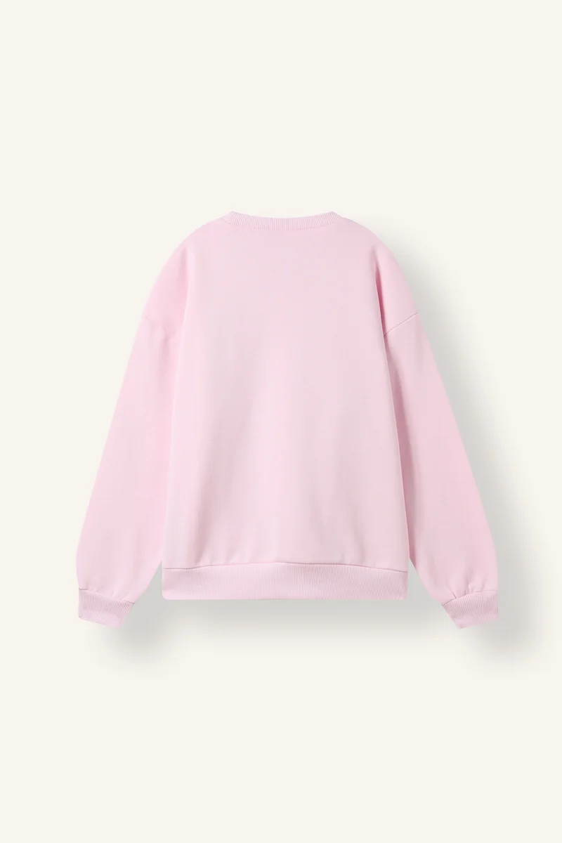 Defacto Relax Fit Crew Neck Sweatshirt