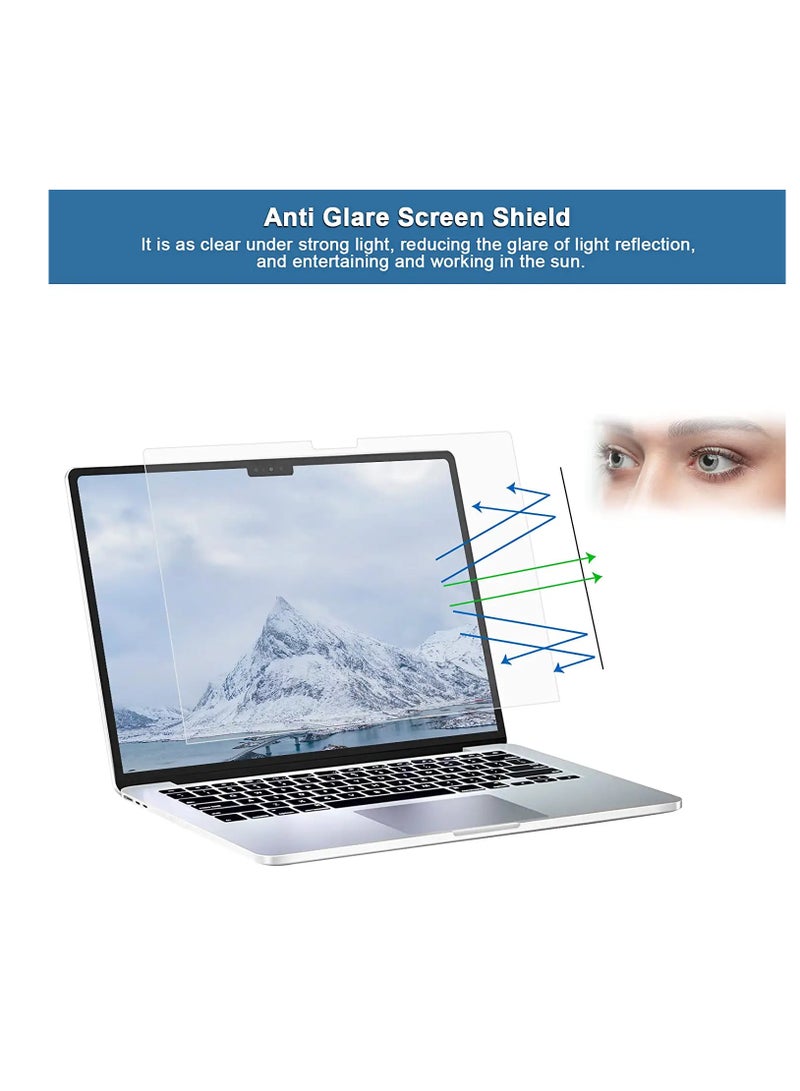 1Pack Macbook Pro 14 inch Screen Protector，Anti Glare Light (Eye Care), Matte screen protector for2024-2021 MacBook Pro 14 inch M4/M3/M2/M1 Chip(A3112/A3185/A3401/A2918/A2992/A2442/A2779),Anti-Glare/Anti Scratch (PET)  - Image 4