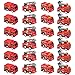 Conagel 24 Pcs Mini Pullback Fire Truck Toy Bulk Small Fire Trucks Toy Plastic Fire Engine Toy Trucks for Firefighter Birthday Party Supplies 4 Styles - Image 4