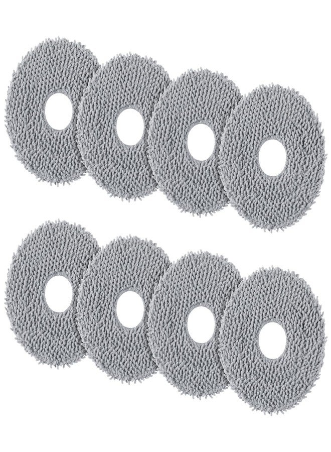 isinlive 8 عبوات من أقمشة الممسحة الدقيقة لجهاز تنظيف الأرضيات Q Revo/Qrevo S/Qrevo Pro/Qrevo Slim/Qrevo MaxV/Qrevo Master/Qrevo Plus/Qrevo Edge/Qrevo Curv/روبوت مكنسة ساروس Z70، قطع غيار بديلة لوسادة ممسحة Qrevo Pro - Image 1