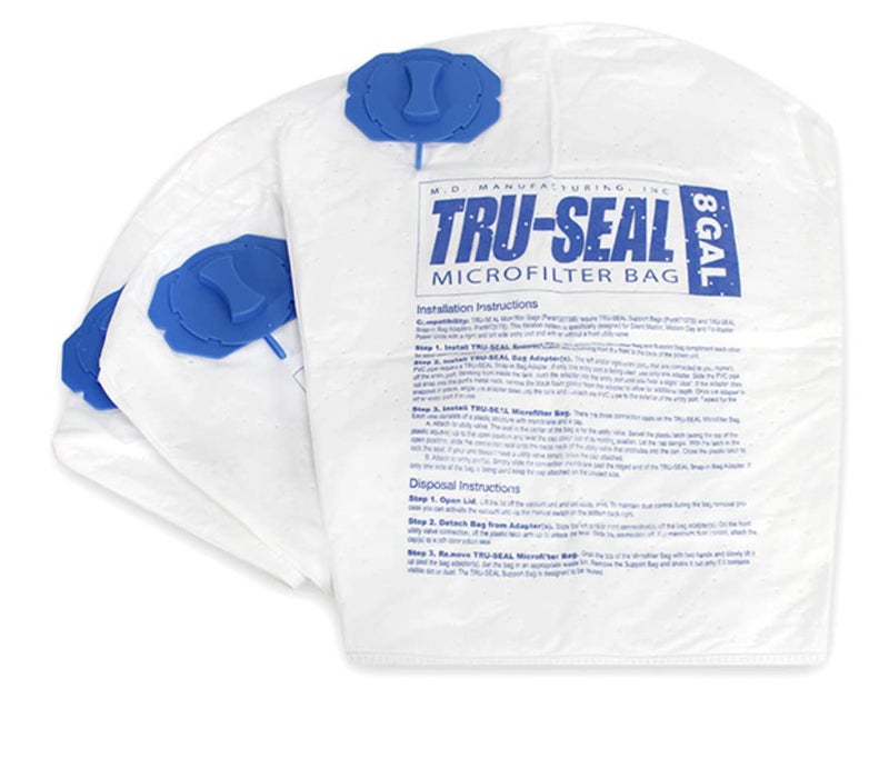 Hyperflow Hyperflow TruSeal Filtration Replacment Bag TruSeal 3Pack Bag 