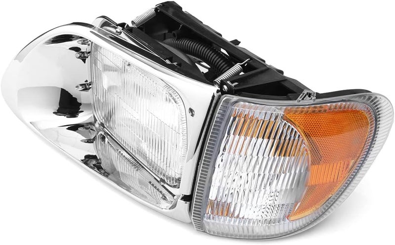 High Soar Headlights Assembly for International 9200 9400 5900 - Driver & Passenger Side (A Pair) - Image 4