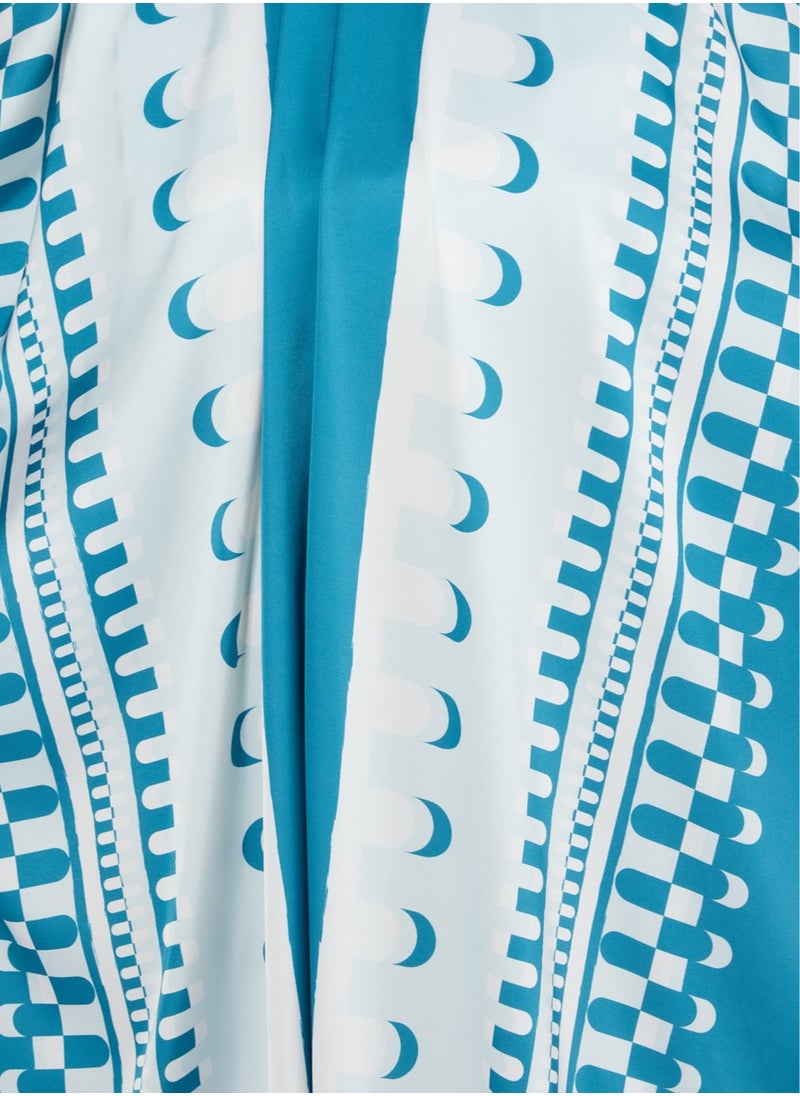 Sabr - 'Zarqa' Prayer Dress, Blue - Image 1