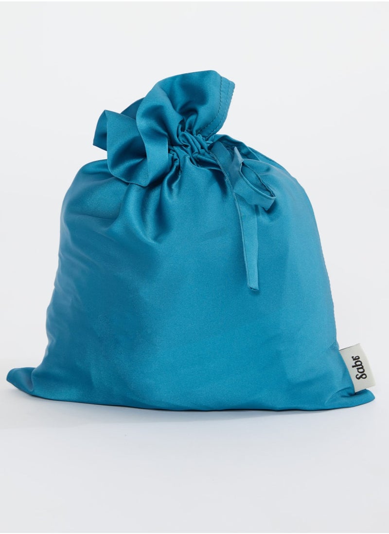 Sabr - 'Zarqa' Prayer Dress, Blue - Image 1