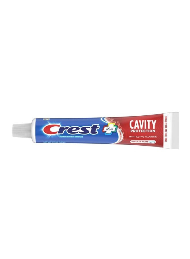 Crest Cavity Protection Toothpaste, Regular Paste, 5.7 Oz(Pack of 2), 2Count - Image 2